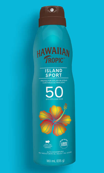 Protege tu piel mientras haces deporte con Island Sport de Hawaiian Tropic